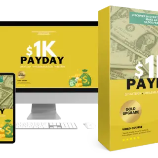 1k Payday - eBook + 10 Audios + 10 Articles + 10 Video Trainings + Bonus
